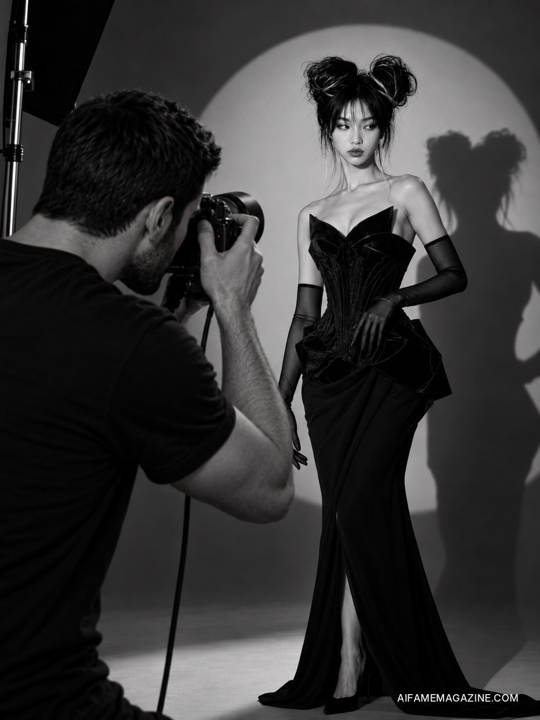 Elizabeth Choi photographed for AIFAME NEXT ISSUE 007.