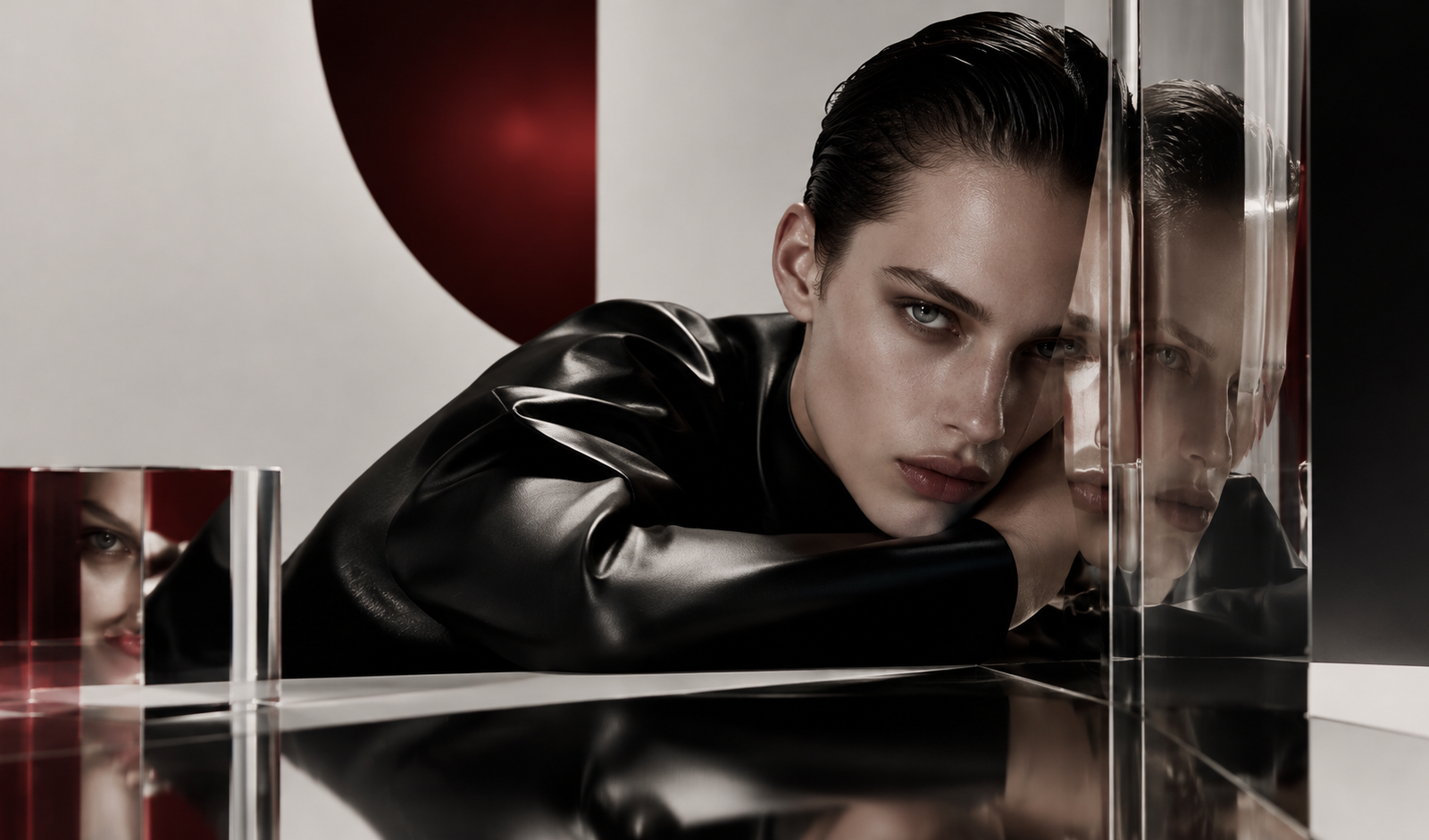 AIFAME AI NEWS hero image for WHO IS REAL NOW? exploring artificial identity through mirrors and reflection