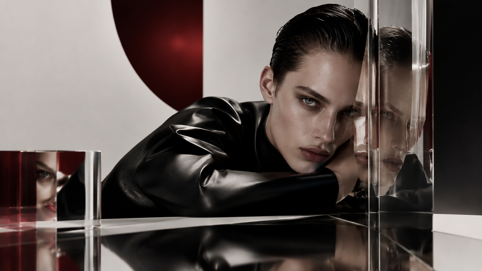 AIFAME AI NEWS hero image for WHO IS REAL NOW? exploring artificial identity through mirrors and reflection