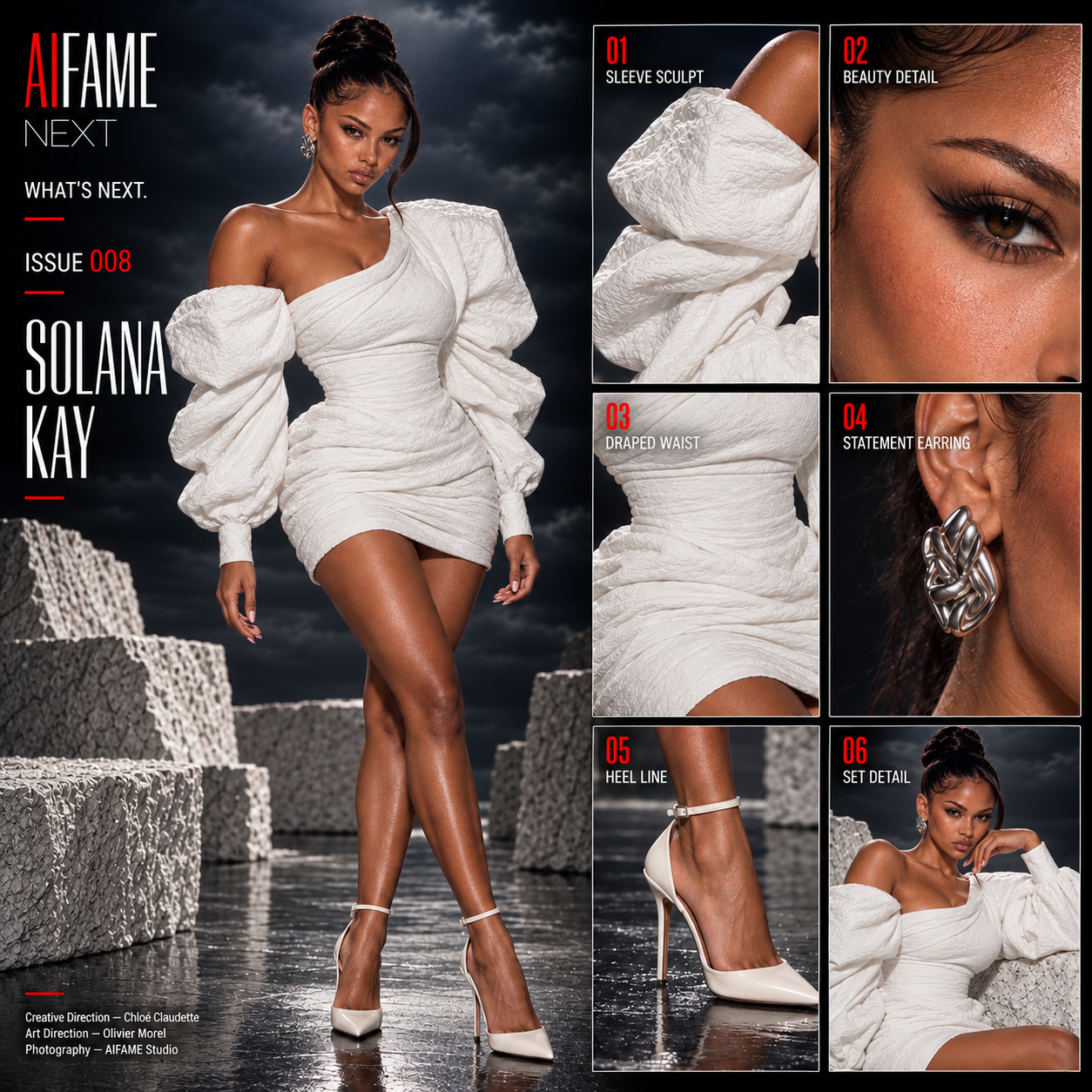 AIFAME NEXT Issue 008 — Solana Kay — Lookbook