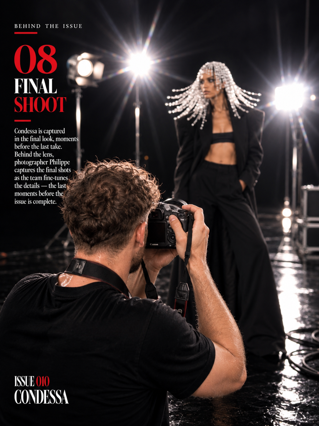AIFAME NEXT Issue 010 — Condessa — Behind the Issue 08 — Final Shoot