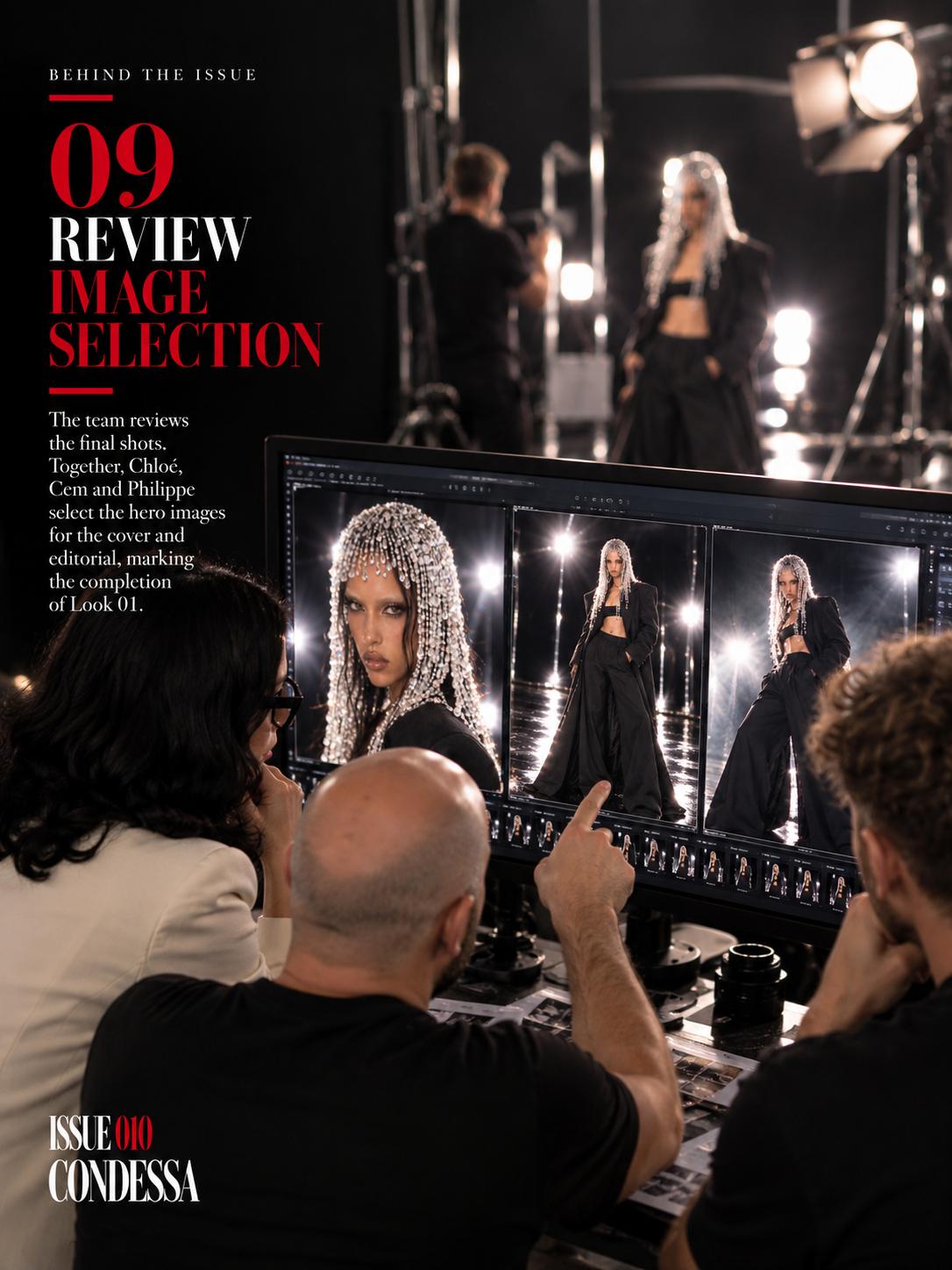 AIFAME NEXT Issue 010 — Condessa — Behind the Issue 09 — Review / Image Selection