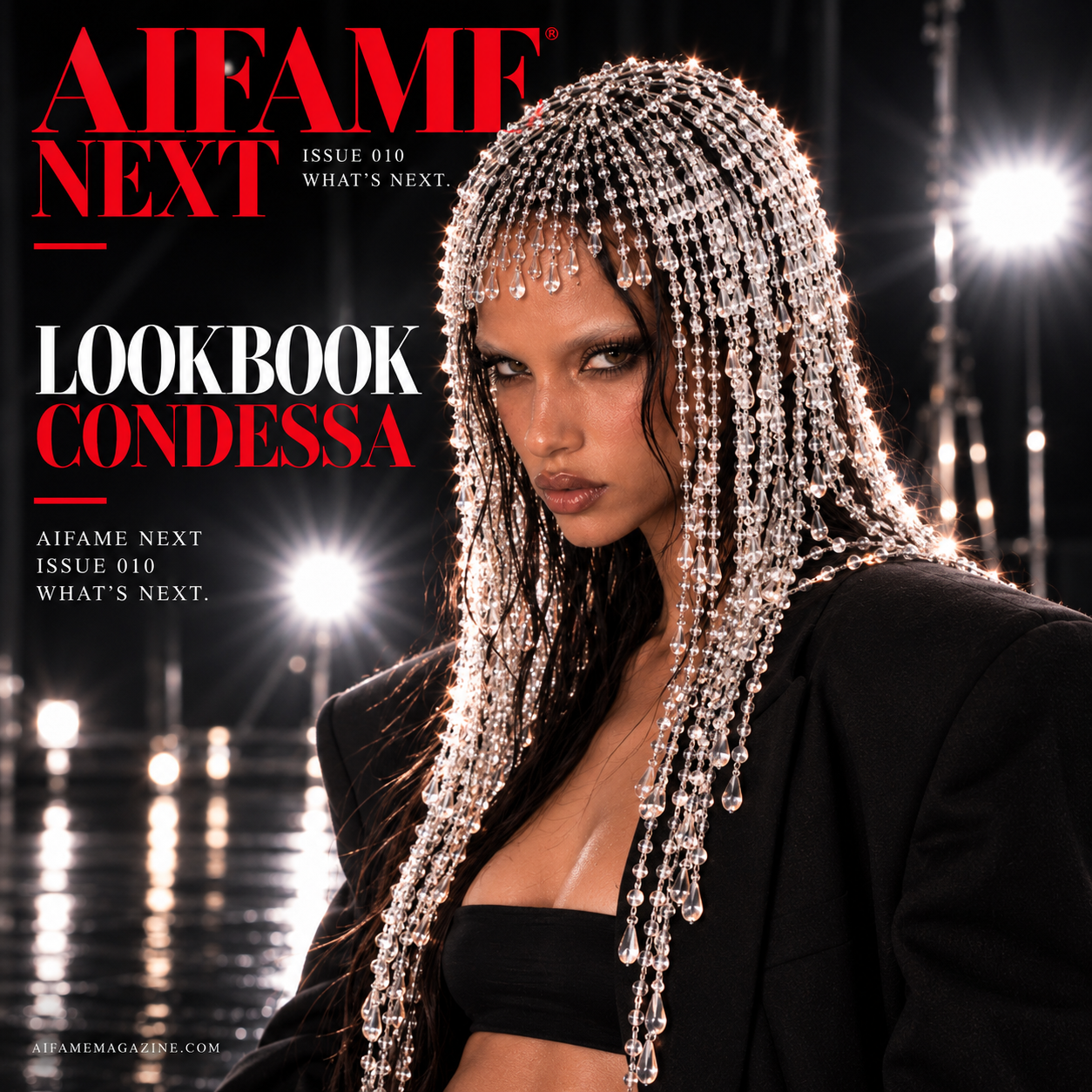 AIFAME NEXT Issue 010 — Condessa — Lookbook Cover